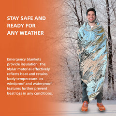 Phafaloop 84 by 52 inch blanket unfolded for outdoor warmth.