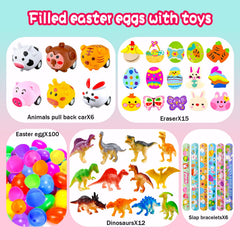 Phaorui bulk Easter eggs with assorted fillers for celebrations
