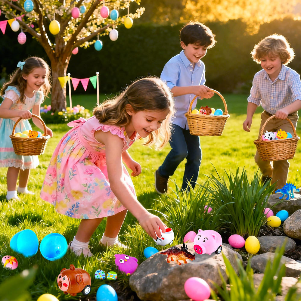 Phaorui Easter eggs promote safe, engaging playtime with toy prizes.