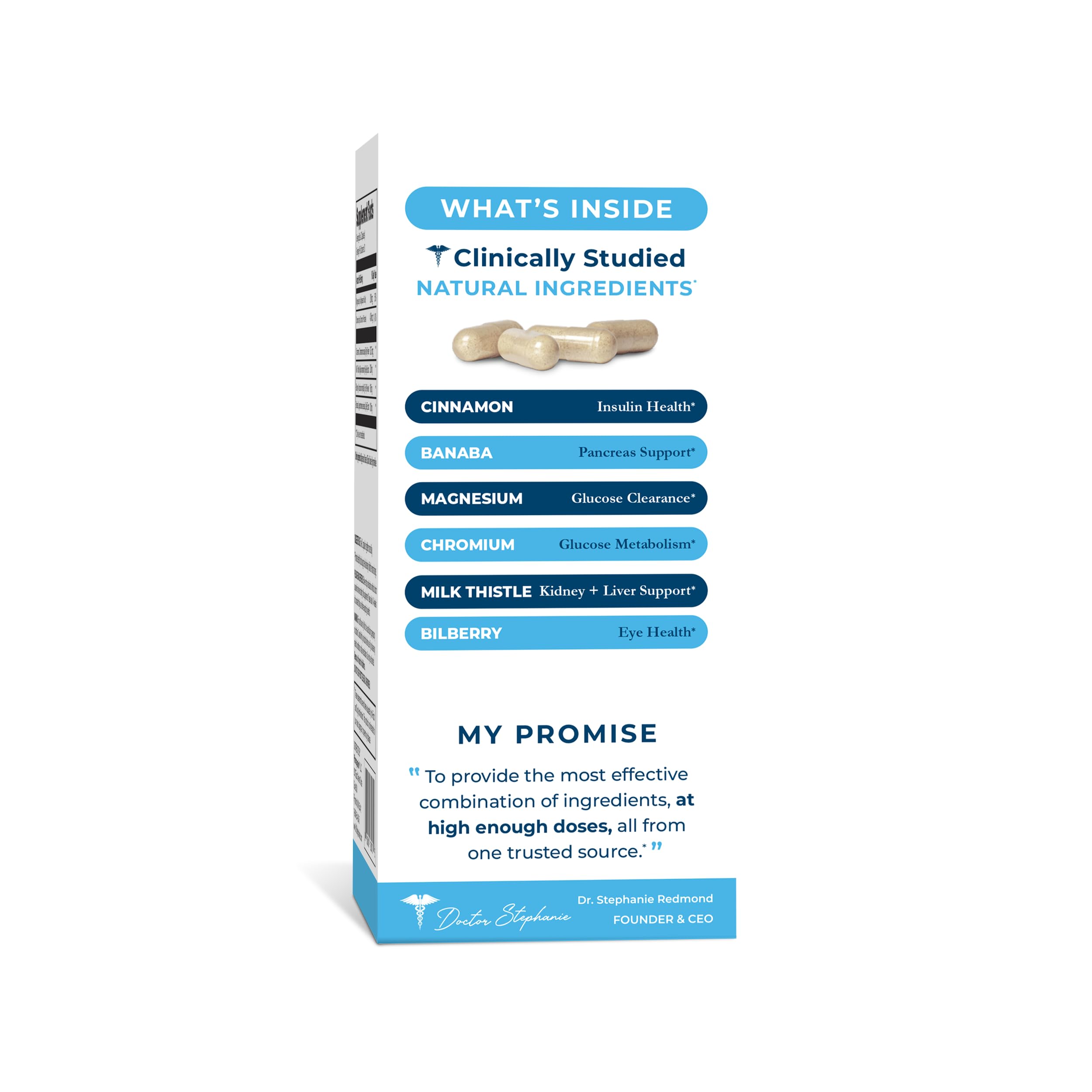 Pharmaganics Blood Sugar cinnamon capsules showcase a high-dose blend for everyday flavor and routine.