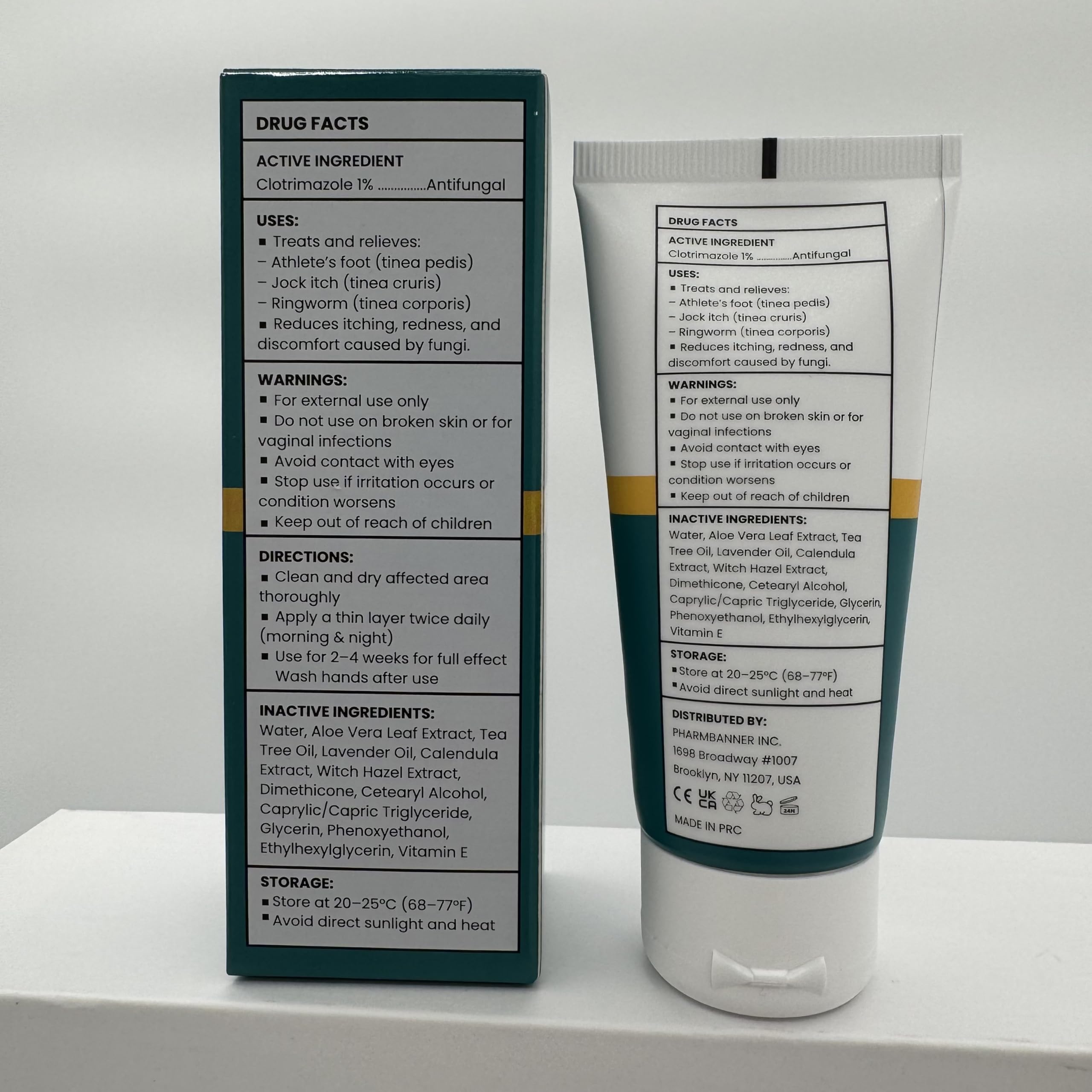 PHARMBANNER antifungal cream is suitable for both men and women.