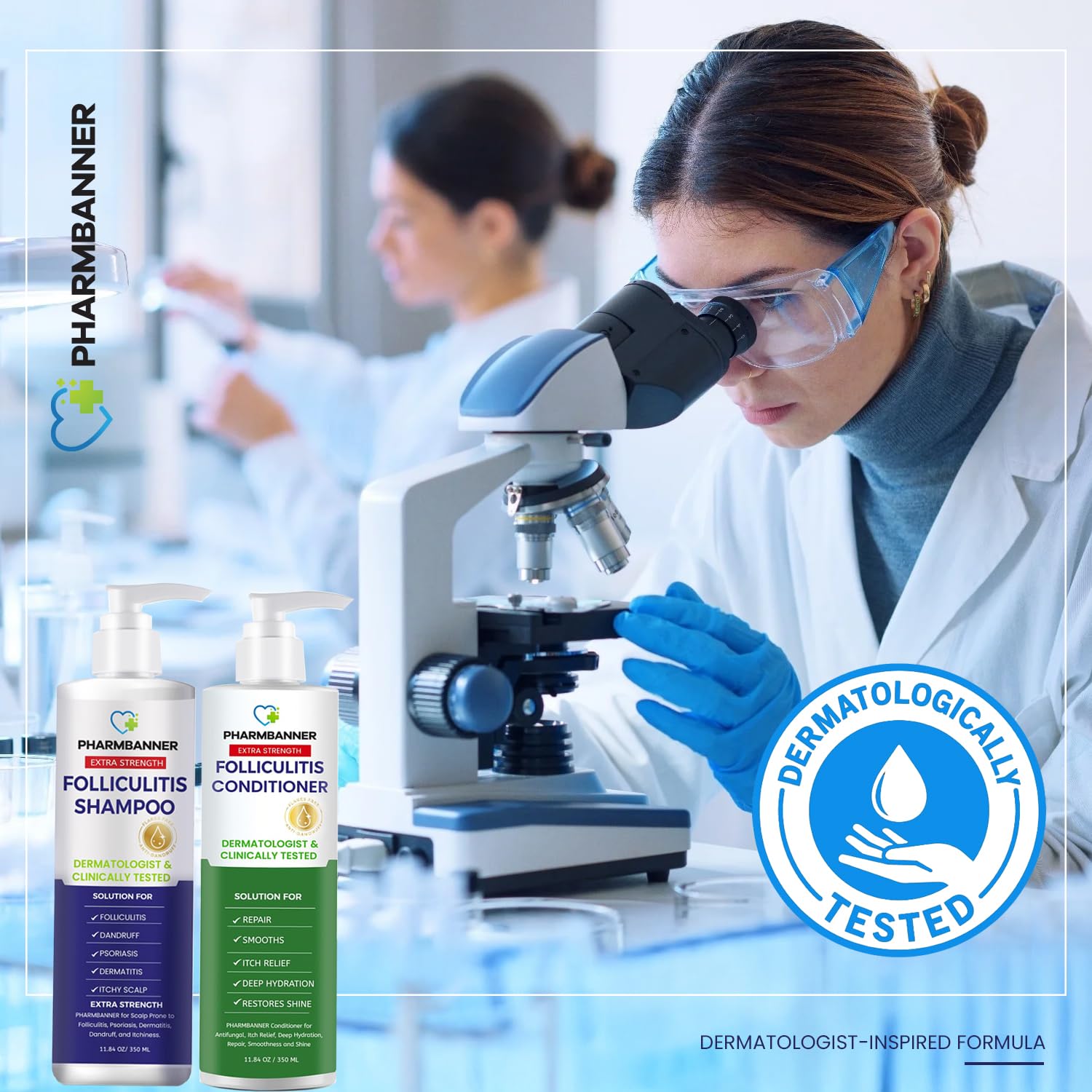 PHARMBANNER dermatologist-inspired scalp care concept