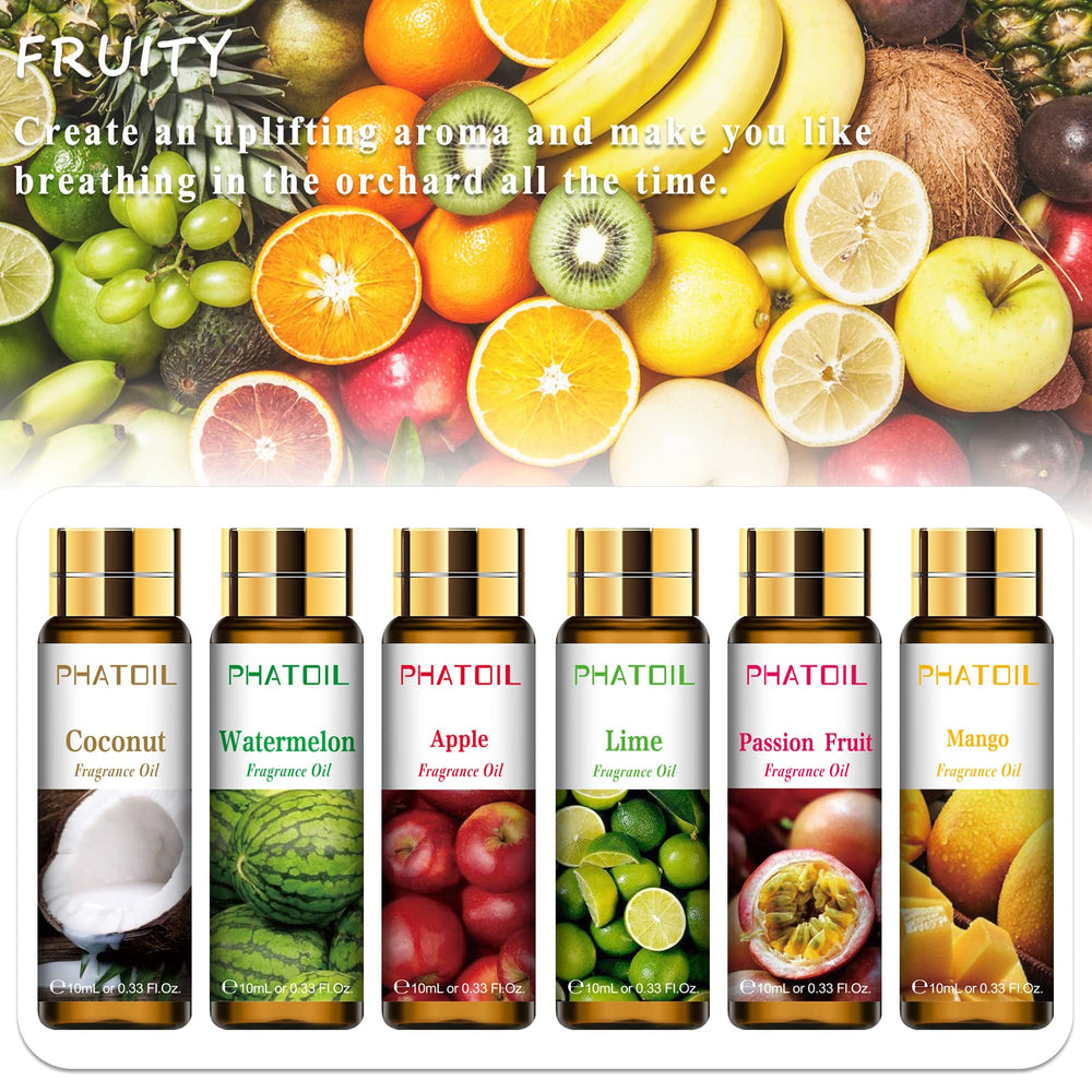 PHATOIL lime bottle close-up showing bright citrus notes for diffusers.
