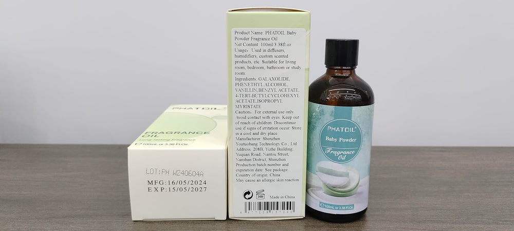 PHATOIL UV-protected glass bottle preserves fragrance quality