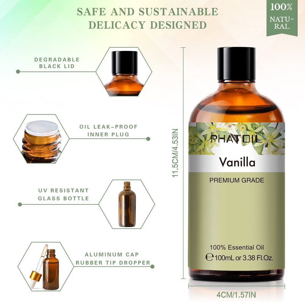 PHATOIL vanilla oil blended for a massage
