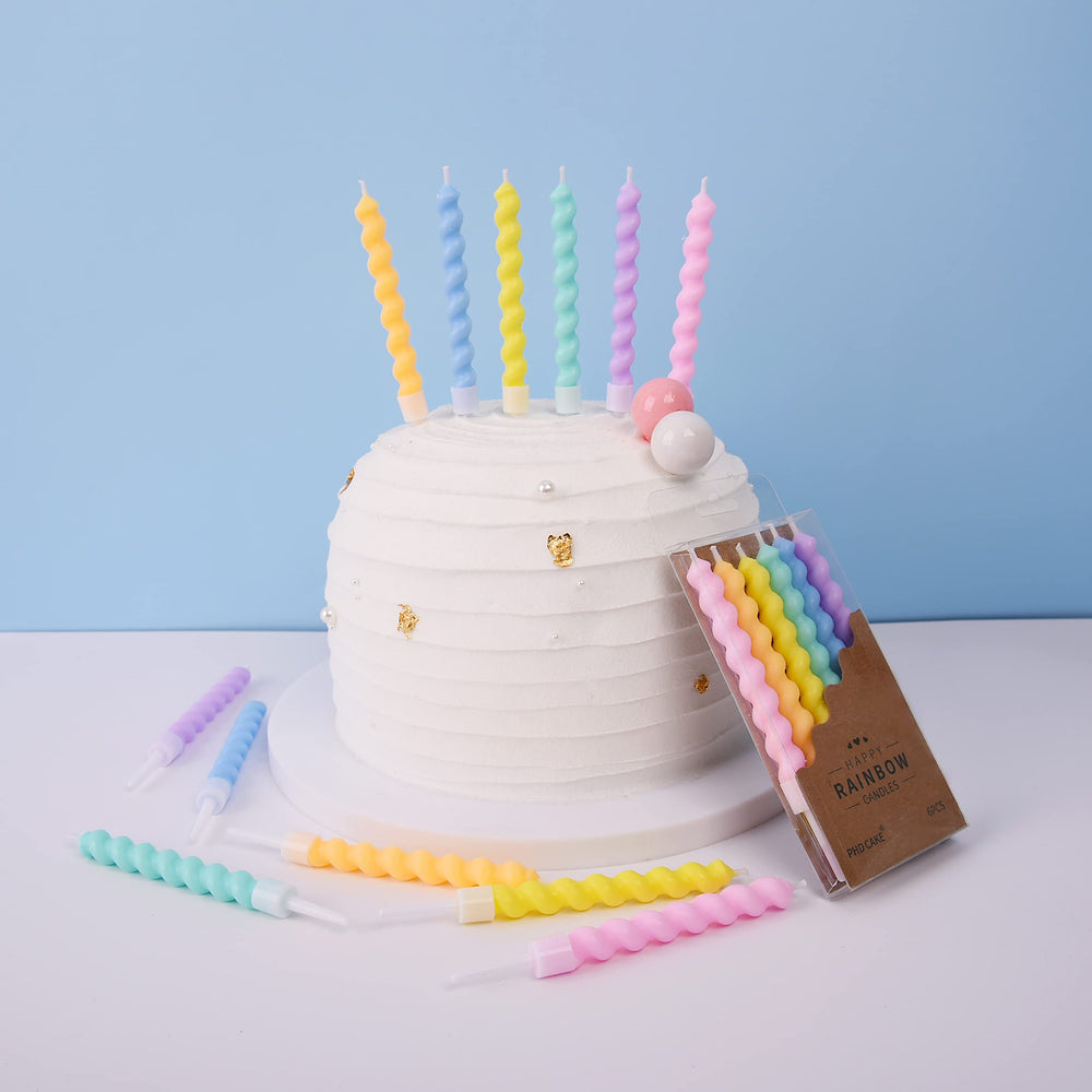 PHD CAKE colorful candles packaging ensures safe delivery