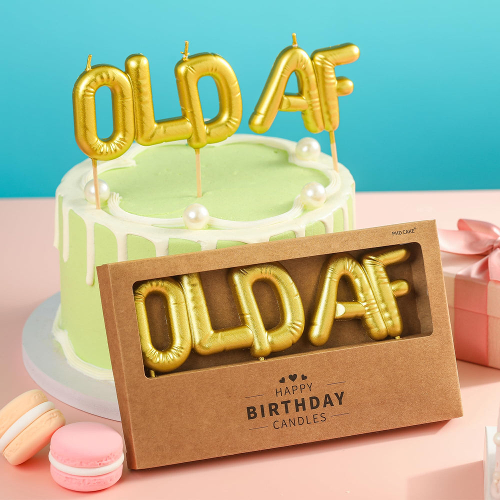 PHD CAKE long-burn candle lets you enjoy the moment before blowing out.