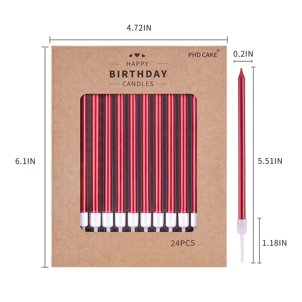 PHD CAKE vibrant red lighting elevates celebration aesthetics