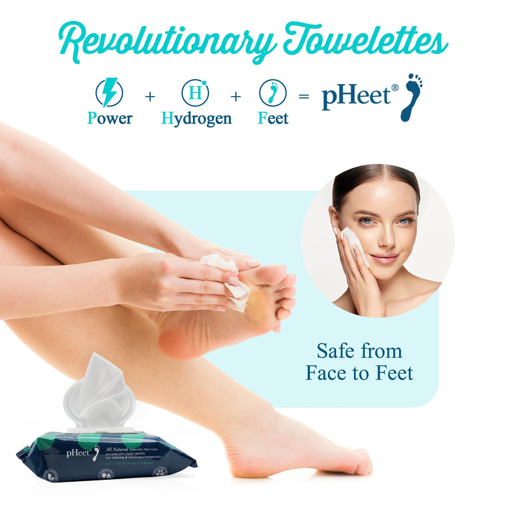 pHeet texture close up highlights moisturizing hydration after cleansing