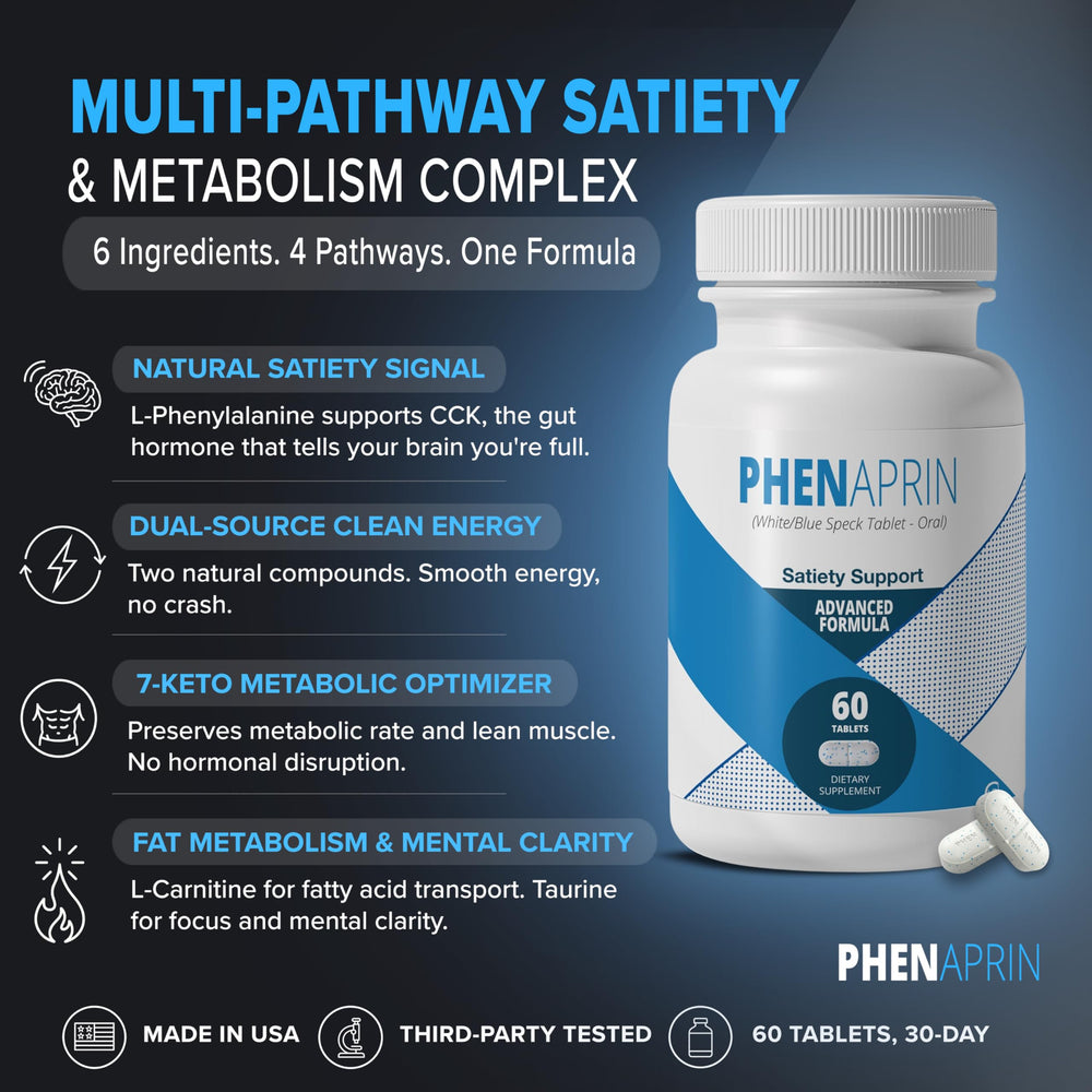 PhenAprin tablet-closeup showing small, easy-to-swallow capsules