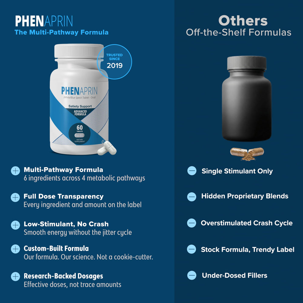 PhenAprin thermogenic-action image illustrating mild energy support
