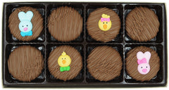 Philadelphia Candies OREO cookies with pink rabbit faces for cheerful celebrations.