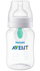 Philips Avent AirFree vent bottle showing the anti-colic design for calmer feeds.