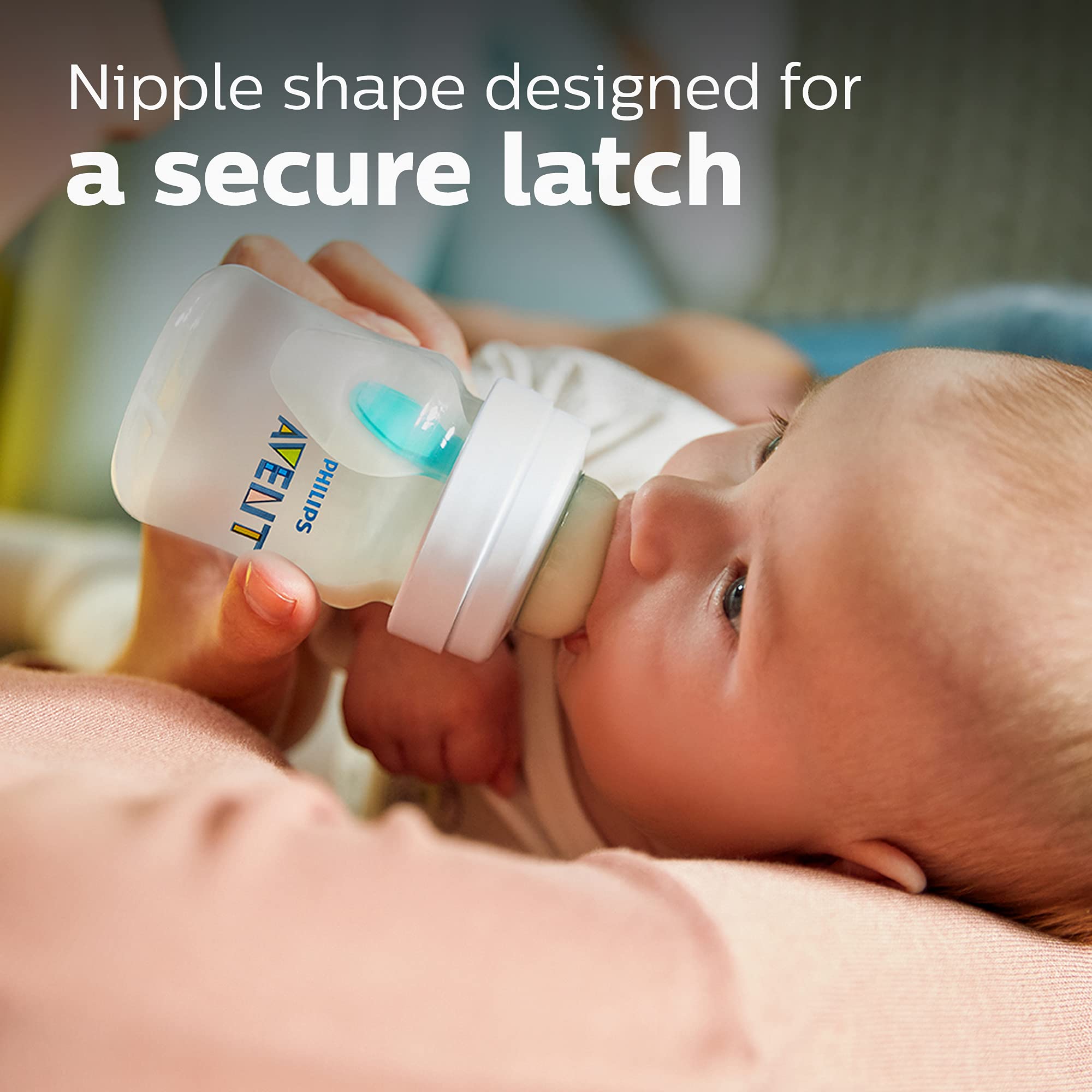 AirFree vent close-up showing milk-filled nipple.
