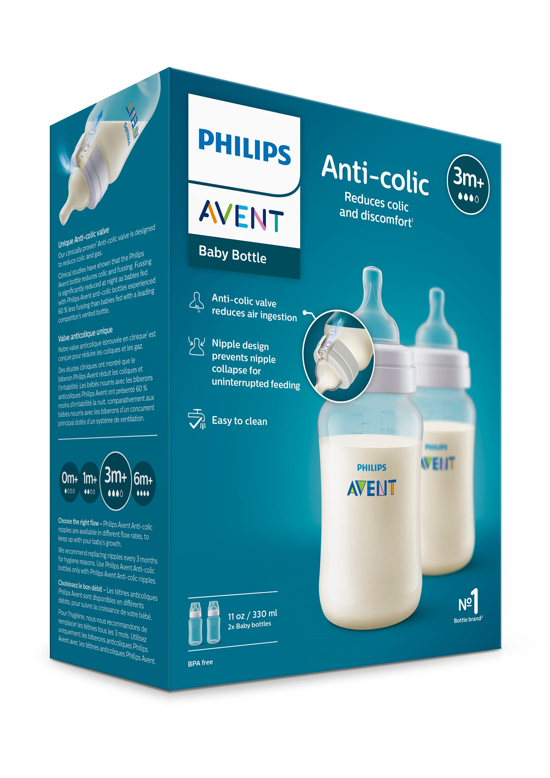 Philips Avent baby feeding setup ready for use.