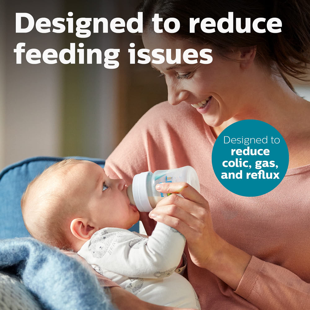 Philips Avent Flow 1 nipple provides steady feeding pace.