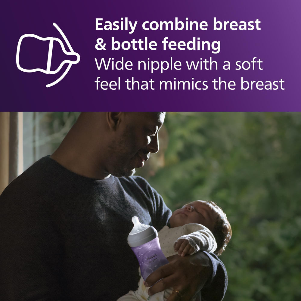 Philips Avent Natural bottle wide neck for easy filling and cleaning