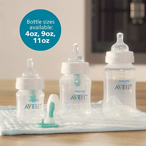 Philips Avent nipples available in flows 1-4 for different ages