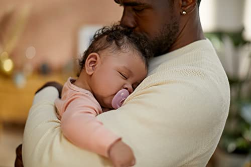 Philips Avent Soothie Heart pacifier BPA-free material for safe everyday use.