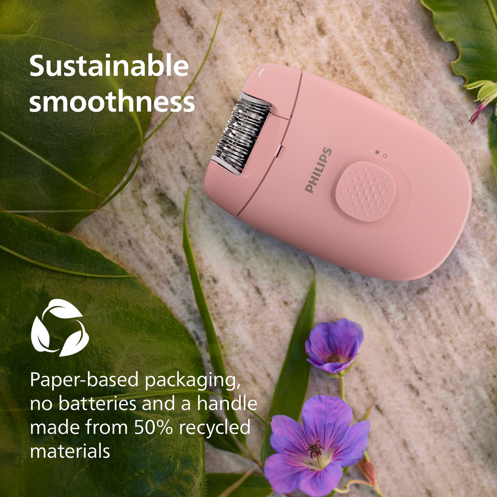 Philips Epilator Series 2000 corded operation for consistent performance