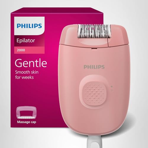 Philips Epilator Series 2000 eco-friendly packaging with recycled materials