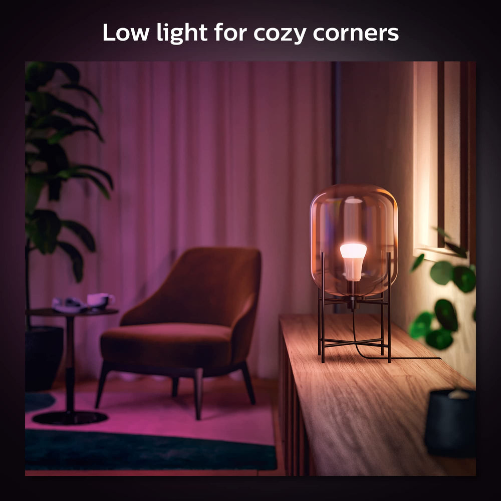 Philips Hue preset scenes for wake, focus, and unwind