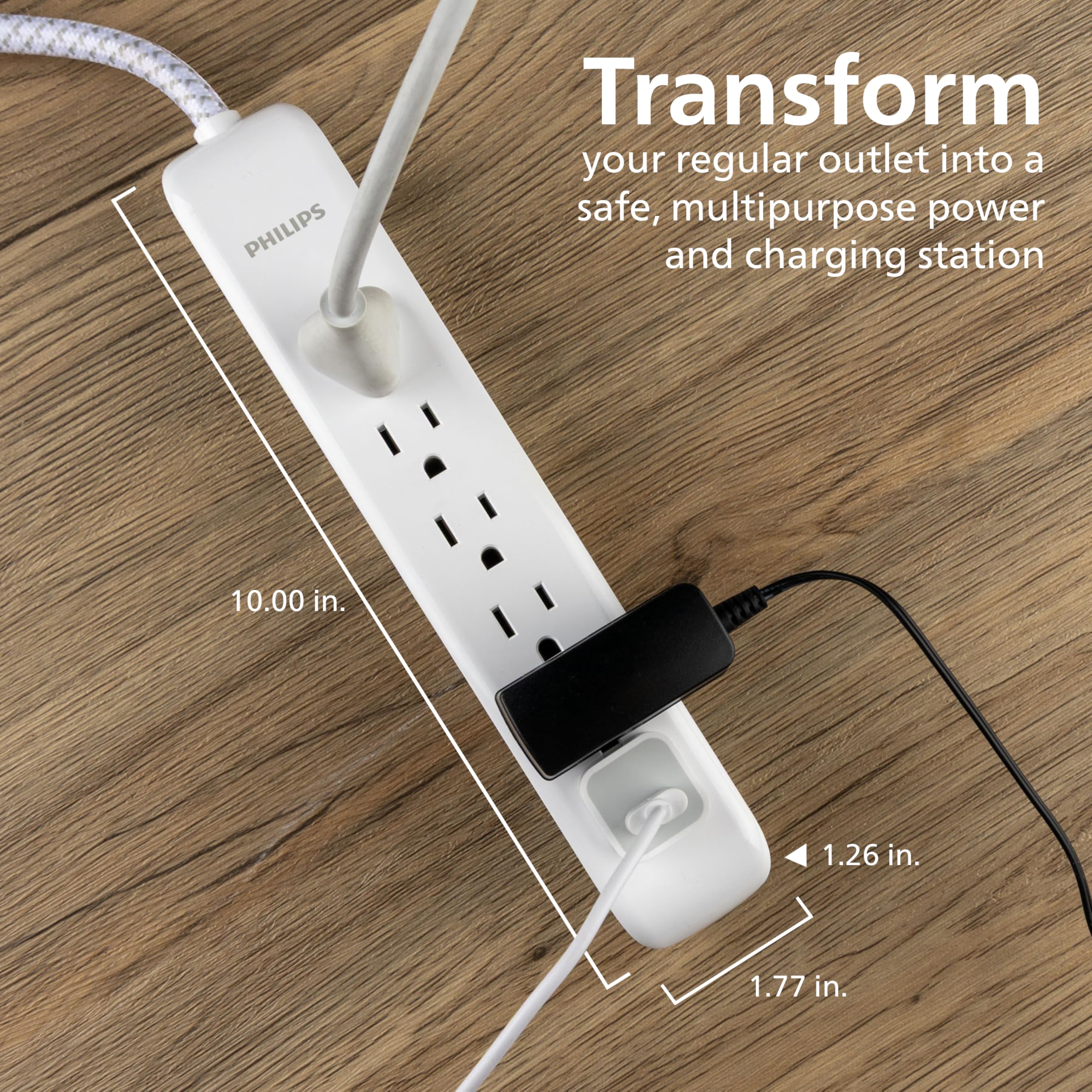 Philips limited lifetime warranty offers long-term peace of mind.