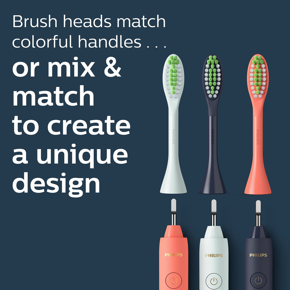 Compatibility with Philips One by Sonicare handles for fast replacements.