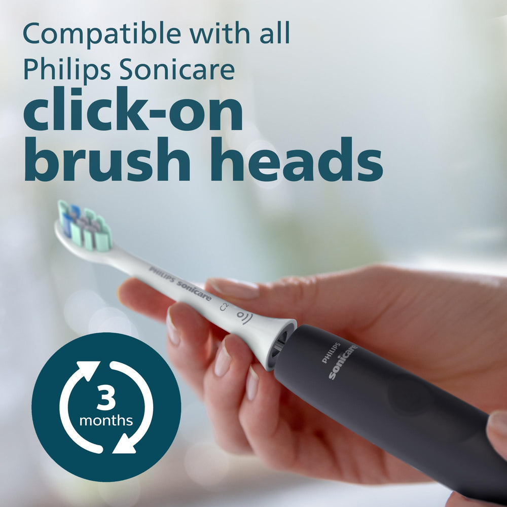 Philips Sonicare 4100 battery life indicator shows two week charge