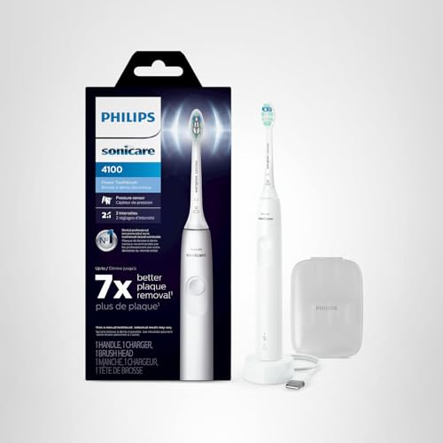 Philips Sonicare 4100 BrushSync reminder indicates when to replace the head.