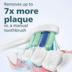 Philips Sonicare 4100 pressure sensor helps protect gums during brushing.