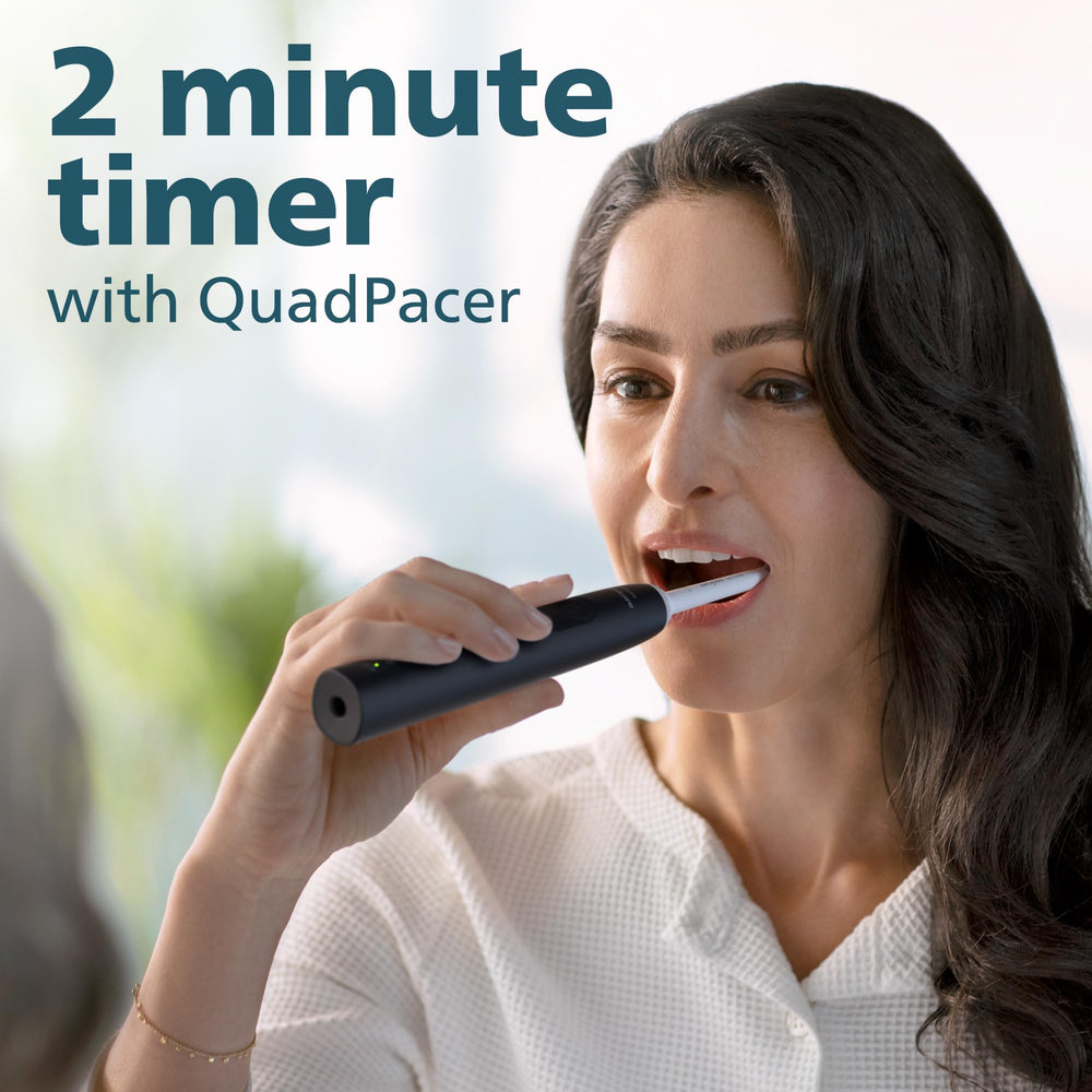 Philips Sonicare 4100 quadpacer zones for balanced cleaning