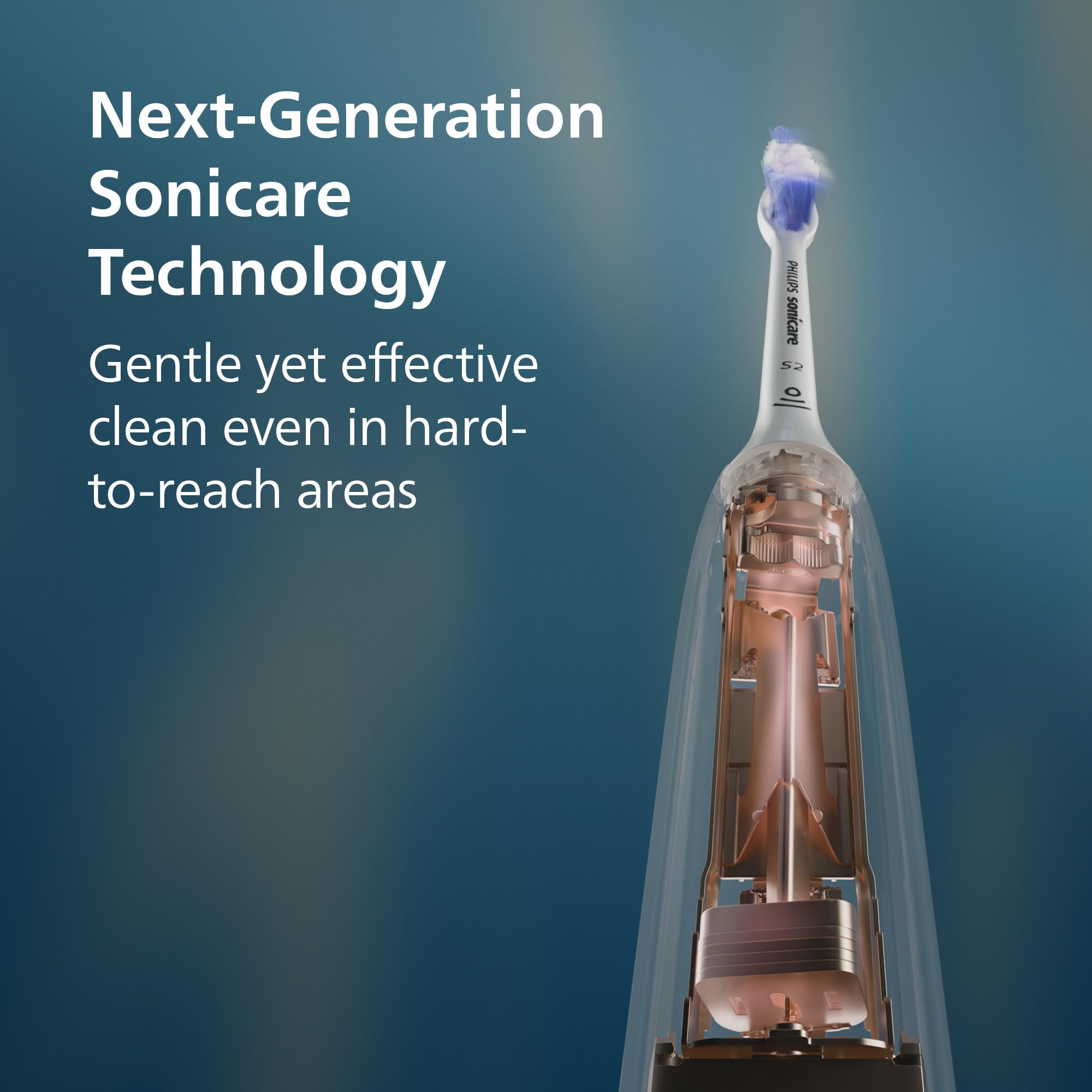 Philips Sonicare 6500 with C3 head, enhanced whitening and plaque removal.
