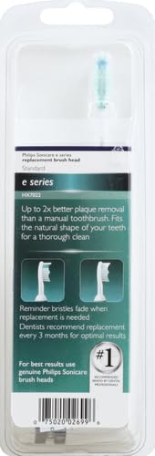 Philips Sonicare e-Series angled neck design for easier reach around each tooth.