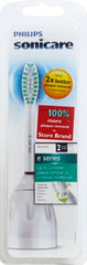 Philips Sonicare e-Series screw-on compatibility with Essence, Elite, Advance, CleanCare, and Xtreme handles.
