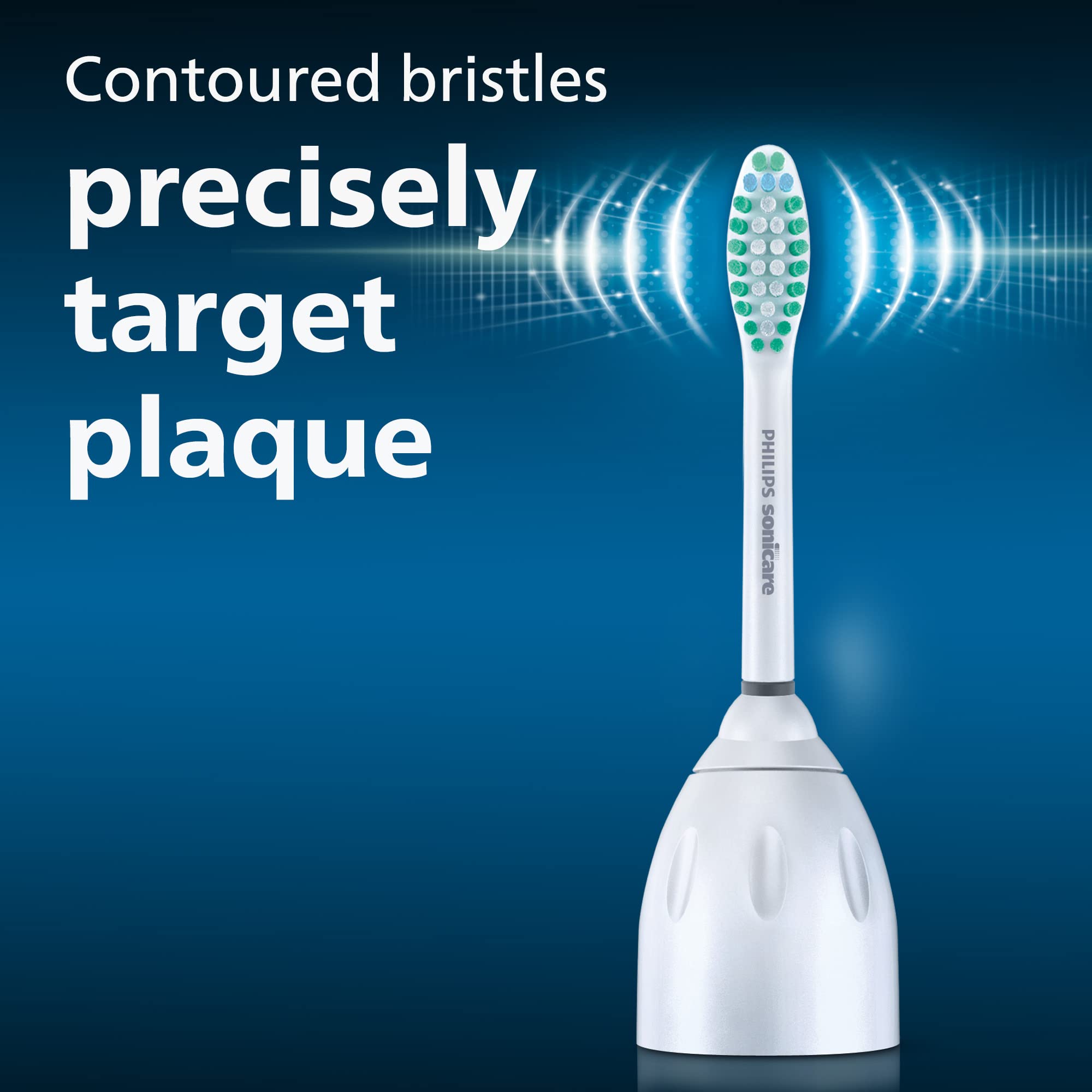 Philips Sonicare e-Series heads fit 2-pack convenience and consistent results.