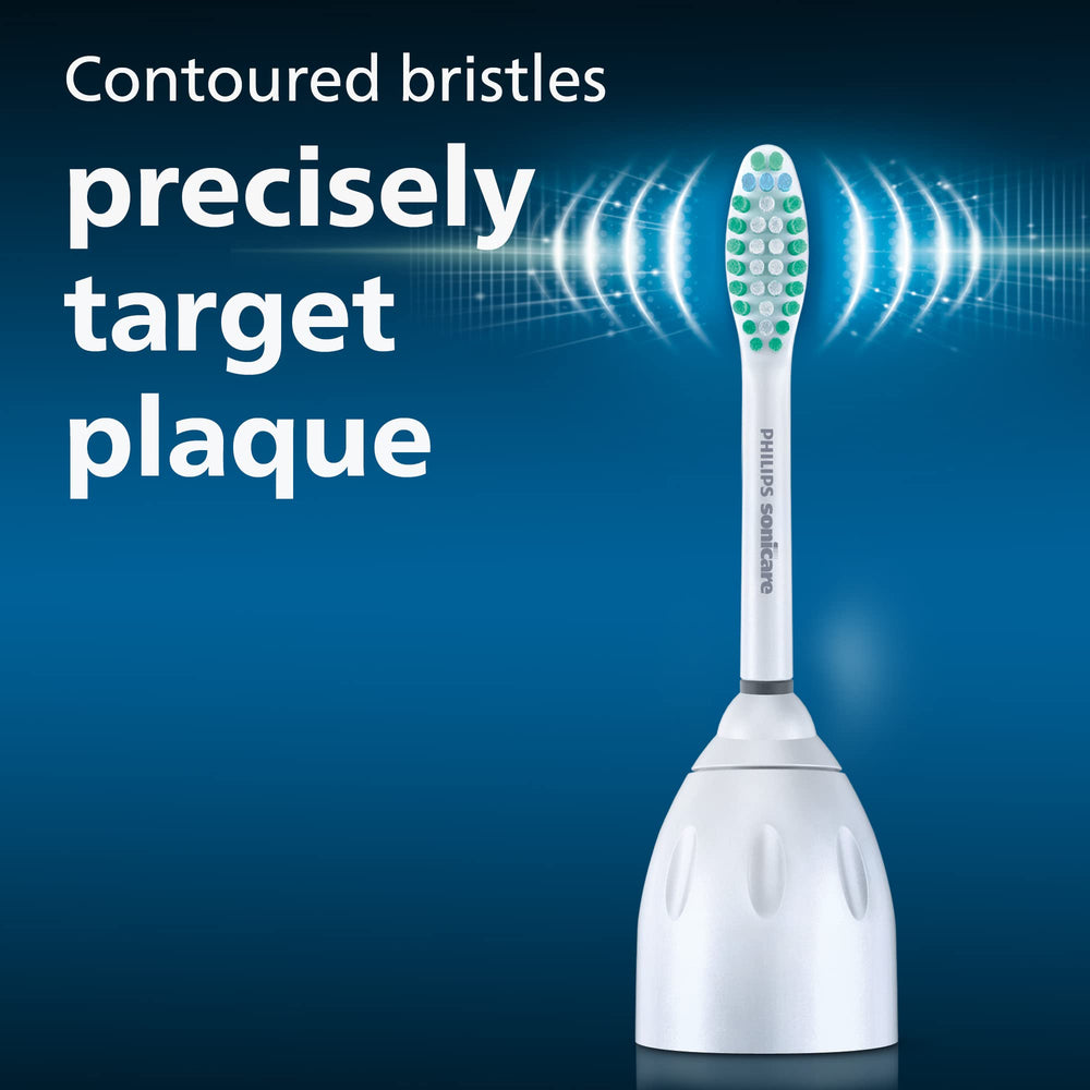 Philips Sonicare e-Series heads fit 2-pack convenience and consistent results.