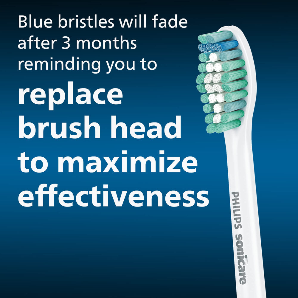 Philips Sonicare genuine replacement head ensures authentic Philips quality.
