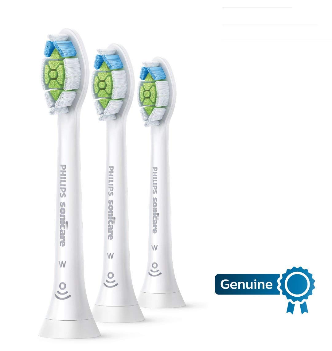 Close-up of W DiamondClean bristles for enhanced stain removal and gentle cleaning