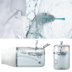 Philips Sonicare Water Flosser 250ml tank supports uninterrupted floss sessions.