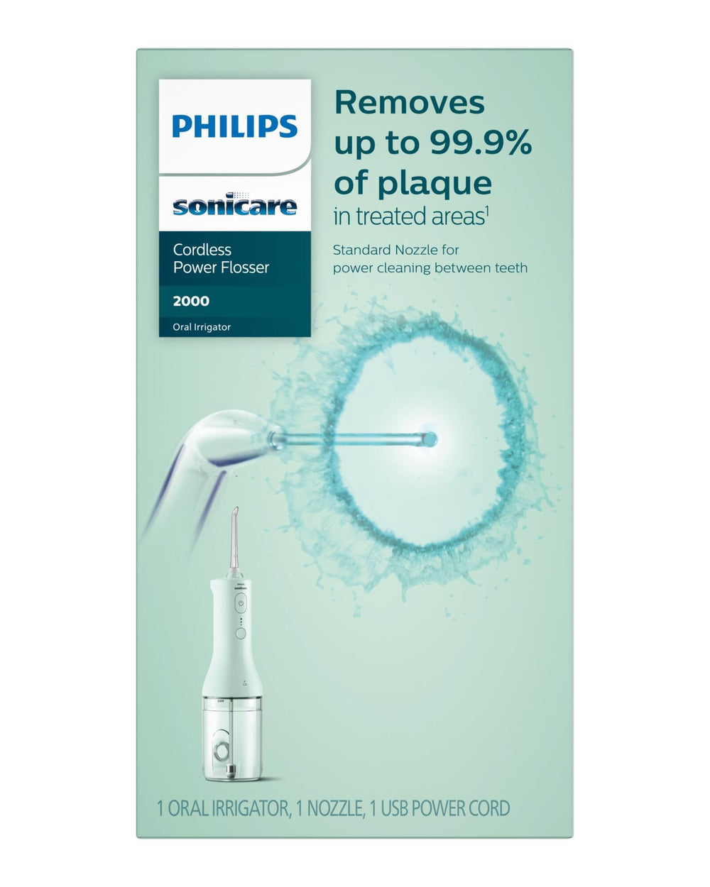 Philips Sonicare Water Flosser long-battery-life supports trips and daily use.
