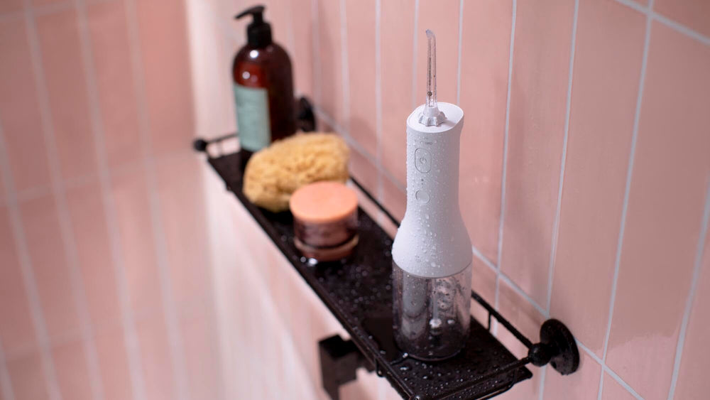 Philips Sonicare Water Flosser USB charging for flexible power options.