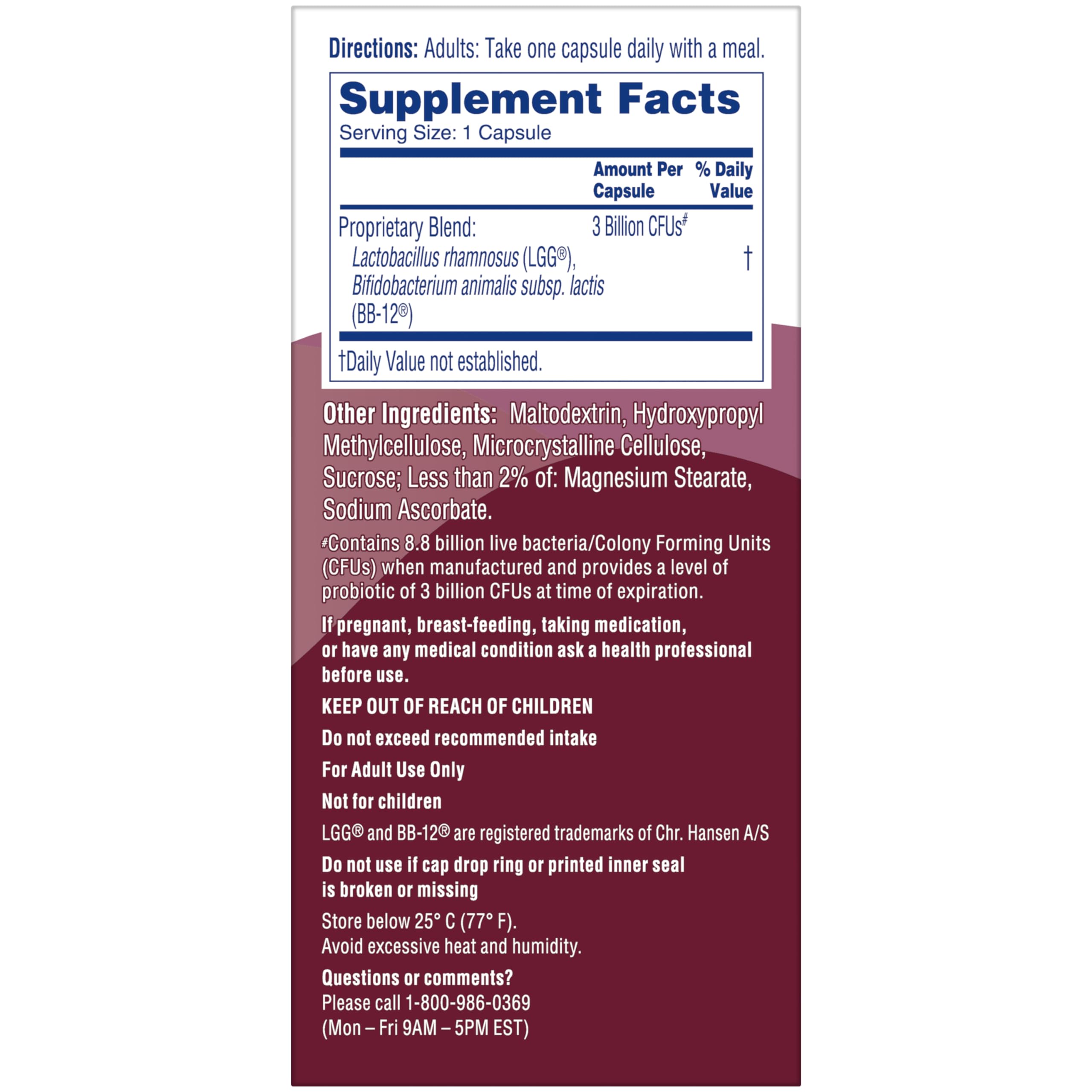 Phillips' Colon Health outer box and label highlighting probiotic formula for digestive support.
