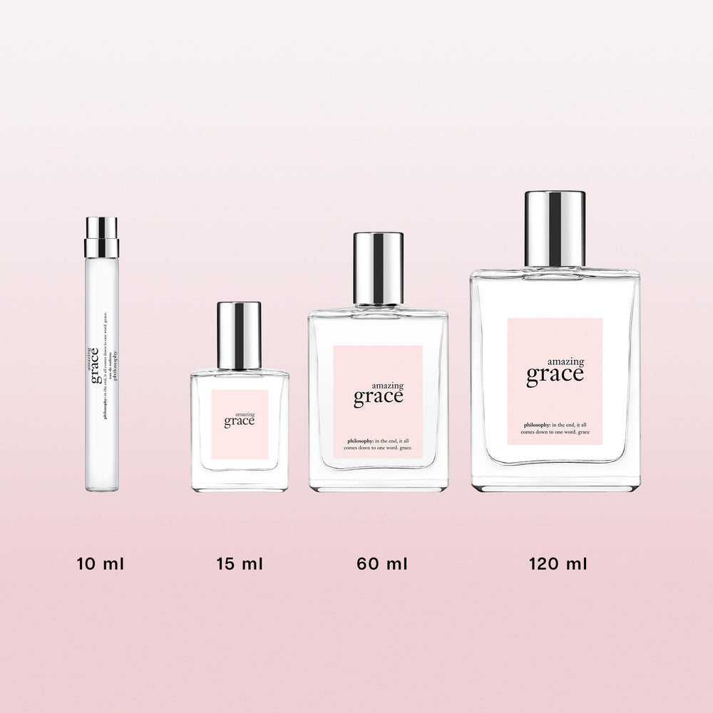 Philosophy Amazing Grace bergamot note illustrated for fresh mornings.