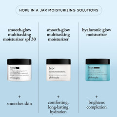 Philosophy Hope in a Jar label details emphasizing premium ingredients