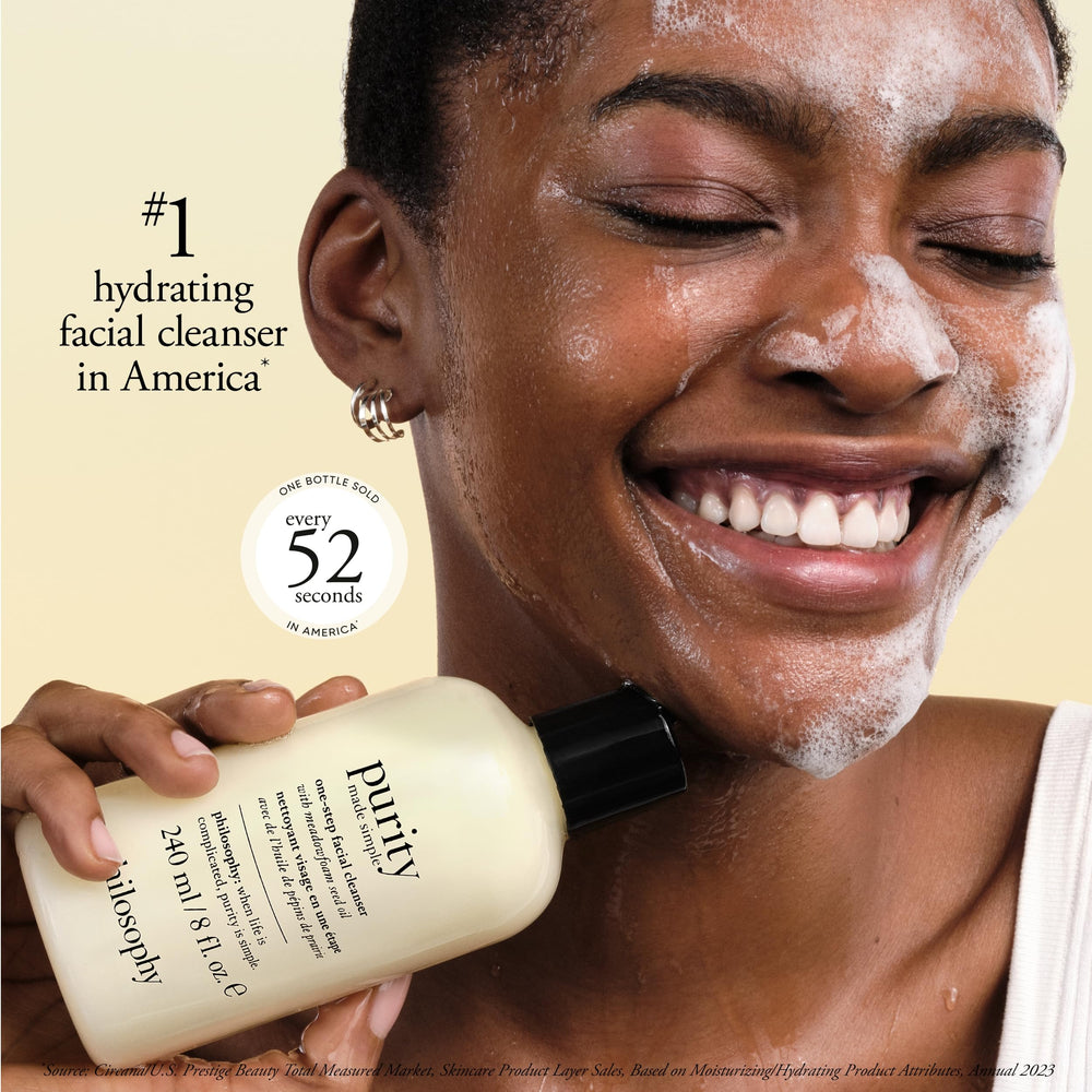 philosophy purity cleanser glycerin and lipids detail for balanced skin