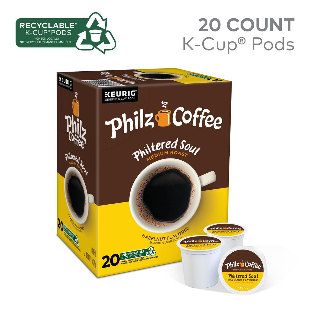 Philtered Soul hazelnut aroma—rich scent enhances morning routine.