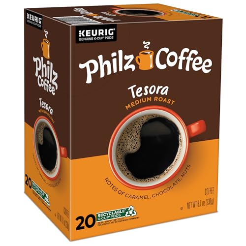 Philz Tesora K-Cup pod stack ready for use