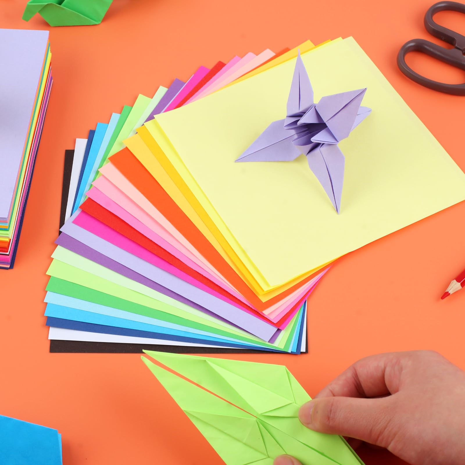 Phinus origami paper classroom use for group crafts and learning