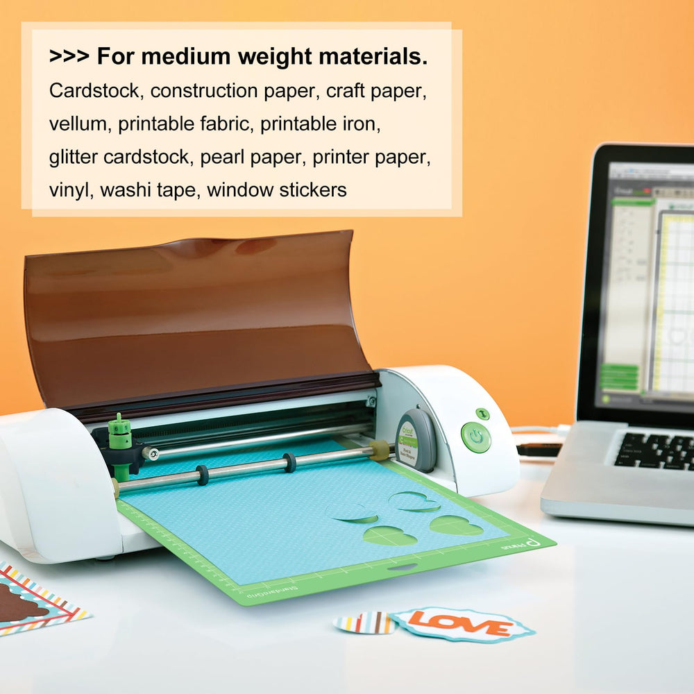 Phinus standard grip mat 12x12 holding various materials during crafts for stability